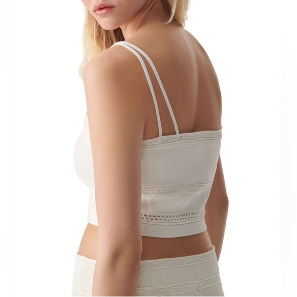 Ba&Sh - Servan & Saturne Ivory Skirt Set - Size Medium - Picture 4 of 9